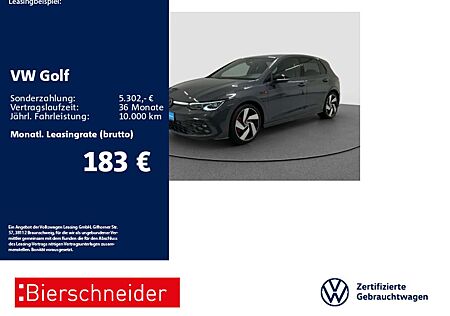 VW Golf GTI Volkswagen Golf 8 GTI 2.0 TSI DSG Black MATRIX STHZ HuD CAM