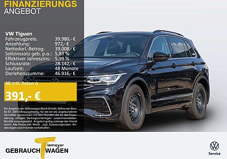 VW Tiguan Volkswagen 2.0 TDI DSG 4M R-LINE AHK LEDER PANO