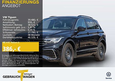 VW Tiguan Volkswagen 2.0 TDI DSG 4M R-LINE AHK LEDER PANO