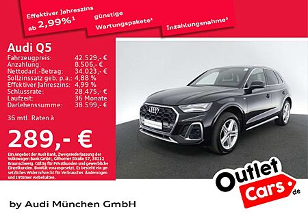 Audi Q5 40 TDI qu. S tronic S line AHK/Virtual+/Kamer
