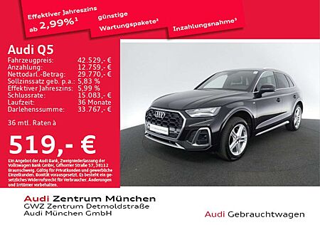 Audi Q5 40 TDI qu. S tronic S line AHK/Virtual+/Kamer