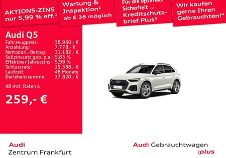 Audi Q5 40 TDI quattro S tronic S line LED Navi Tempo