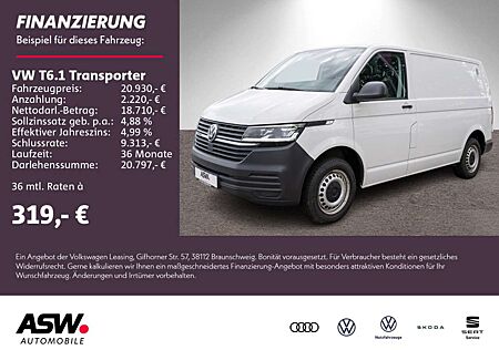VW T6 Transporter Volkswagen T6.1 Transporter Kasten 2.0TDI DSG LED Klima