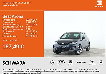 Seat Arona FR 1.0 TSI DSG *AHK*NAVI*LED*R-KAM*8-fach*