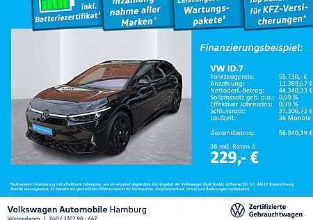 VW ID.7 Volkswagen Tourer GTX 4M WÄRMEPUMPE/AHK/KAMERA/HUD/ACC