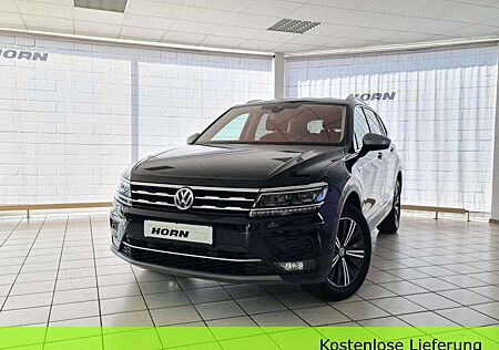 VW Tiguan Volkswagen Highline, Allspace ,1.Hand, unfallfrei, AHK, LED