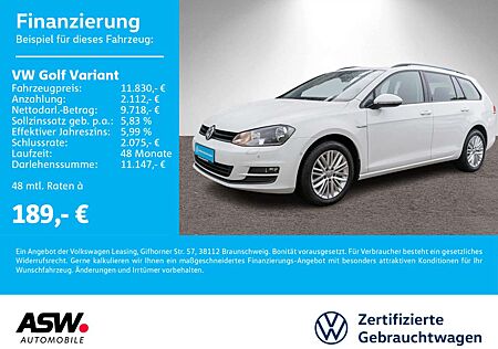 VW Golf Variant Volkswagen Cup 1.2 TSI Tempomat PDC SHZ