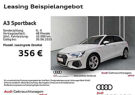 Audi A3 40 TFSIe S Line S tro.*NAV+*LED+*