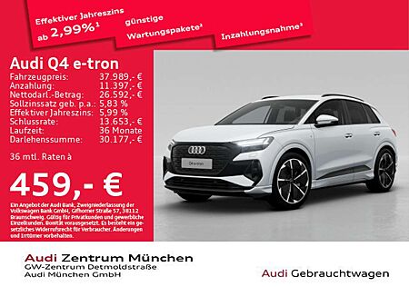 Audi Q4 e-tron 45 qu. S line Matrix/NaviPro/Kamera