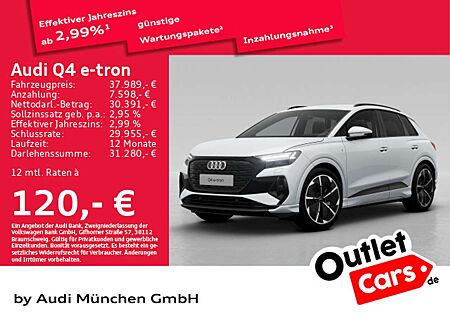 Audi Q4 e-tron 45 qu. S line Matrix/NaviPro/Kamera