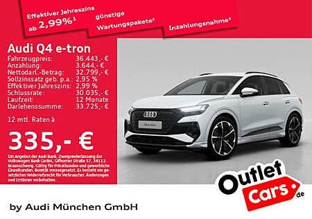 Audi Q4 e-tron 45 qu. S line Matrix/NaviPro/Kamera