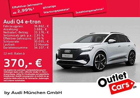Audi Q4 e-tron 45 qu. S line Matrix/NaviPro/Kamera