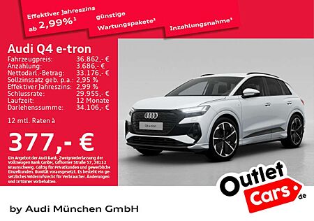 Audi Q4 e-tron 45 qu. S line Matrix/NaviPro/Kamera