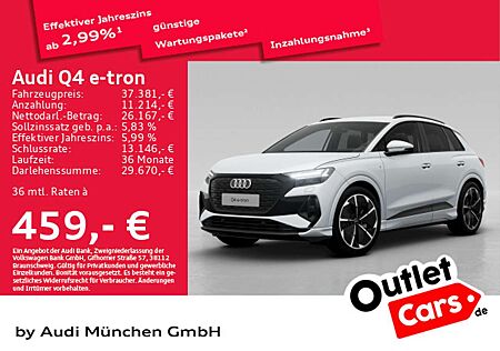 Audi Q4 e-tron 45 qu. S line Matrix/NaviPro/Kamera
