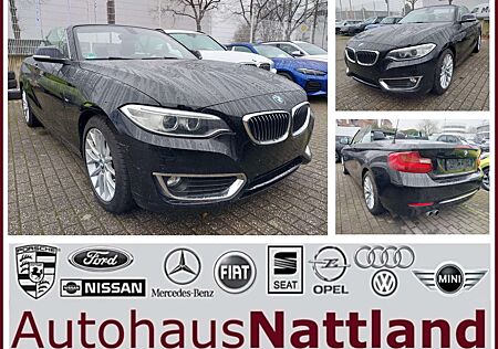 BMW 220i 220 Cabrio Luxury Line Leder Navi 1.Hd. Xenon