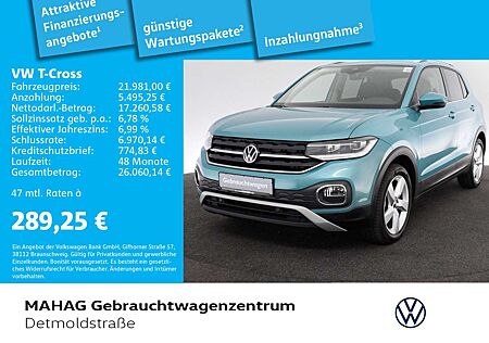 VW T-Cross Volkswagen 1.5 TSI Style AHK LED Navi DSG