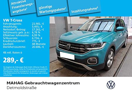 VW T-Cross Volkswagen 1.5 TSI Style AHK LED Navi DSG