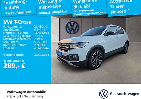 VW T-Cross Volkswagen 1.5 TSI DSG Style Navi Sitzheizung DAB+