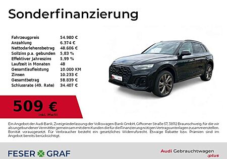 Audi Q5 S Line 40 TDI quattro Matrix/360°Cam/VC+/Navi/Phon