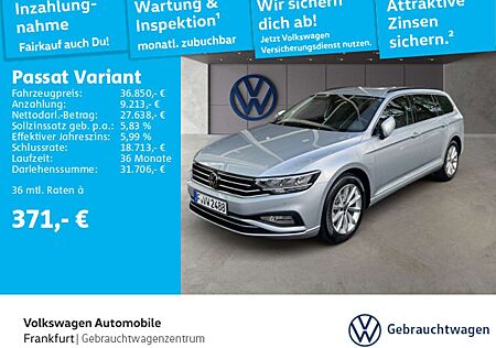 VW Passat Variant Volkswagen 2.0 TDI DSG Business Navi LED Fro
