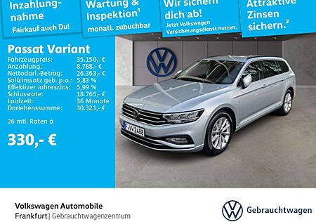 VW Passat Variant Volkswagen 2.0 TDI DSG Business Navi LED Fro