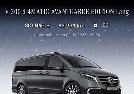 Mercedes-Benz V 300 d lang 4Matic 9G-TRONIC Edition 360 Grad, Leder
