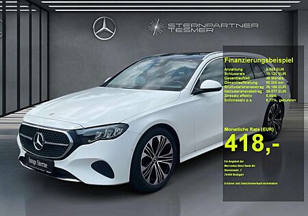 Mercedes-Benz E 200 T +Distro+AHK+PANO+RFK+MBUX+Agility Fahrw.