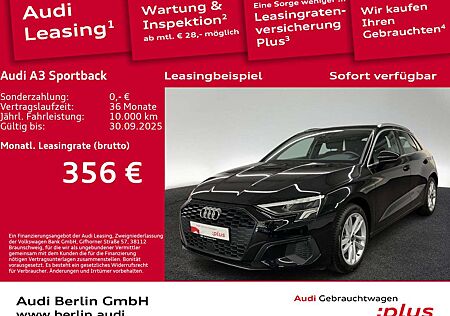 Audi A3 35 TFSI S tr. LED NAVI VIRTUAL PDC