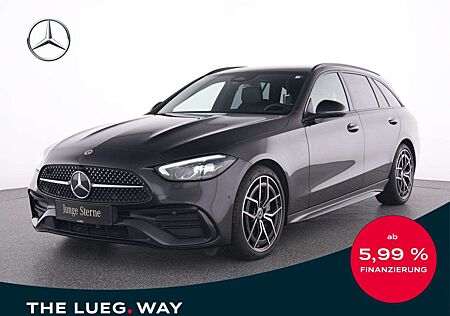 Mercedes-Benz C 300 d T AMG+19"+LED-HP+Dist+PTS+Totw+RFK+Night