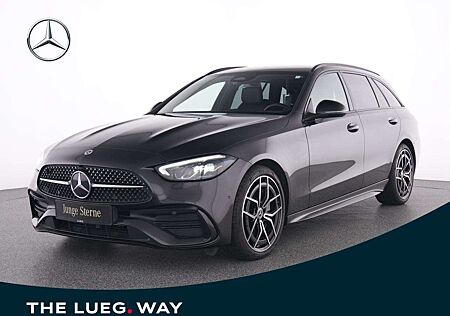 Mercedes-Benz C 300 d T AMG+19"+LED-HP+Dist+PTS+Totw+RFK+Night