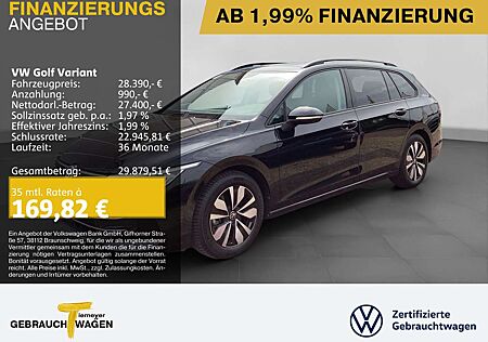 VW Golf Variant Volkswagen 1.5 eTSI DSG GOAL LED+ NAVI AHK