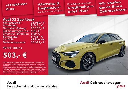 Audi S3 2.0 TFSI quattro Matrix Navi DAB