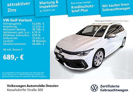 VW Golf Variant Volkswagen Golf VIII Variant 2.0 TSI R DSG 4M ACC LED Navi