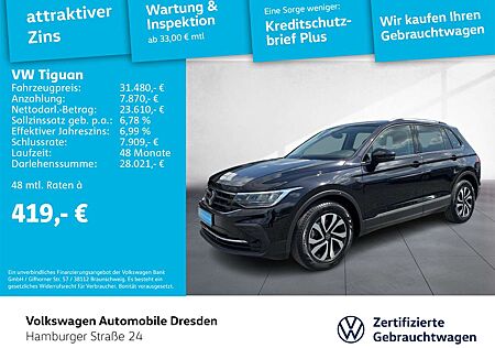 VW Tiguan Volkswagen Active 1.5 TSI DSG LED ACC PANO APP PDC