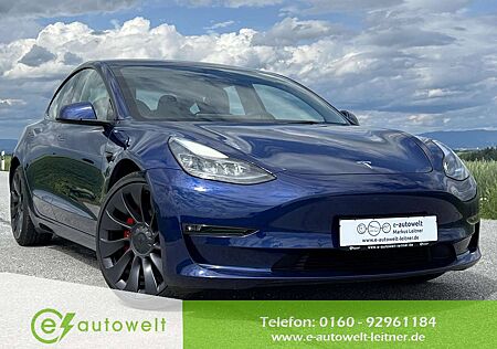 Tesla Model 3 Performance 82 kWh 20" weißer Innenraum Matrix