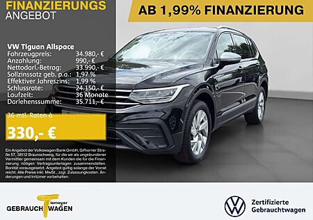 VW Tiguan Allspace Volkswagen 1.5 TSI DSG LIFE 7-SITZE NAVI AH