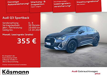 Audi Q3 S line 35TFSI LED AHK NAV STDHZ VIR