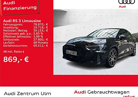 Audi RS3 CARBON SONOS 280KM/H RS-ABGAS 5J