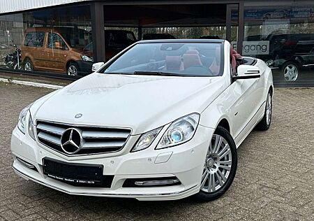 Mercedes-Benz E 300 E300 CABRIO IM SUPER ZUSTAND WEISS/ROT