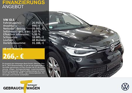 VW ID.5 Volkswagen PRO LM20 AHK NAVI LED
