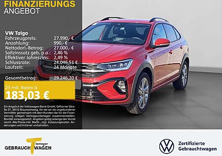 VW Taigo Volkswagen 1.5 TSI DSG R-LINE MATRIX NAVI BEATS ASSIS
