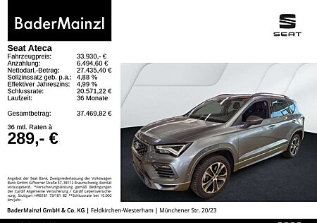 Seat Ateca 2.0 TDI DSG FR AHK Kamera Navi ACC Keyless