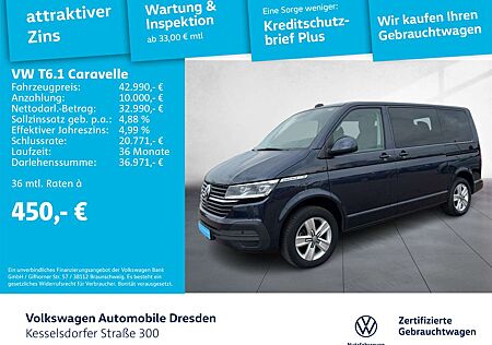 VW T6 Volkswagen .1 Caravelle 2.0 TDI Trendline AHZV Kamera LED