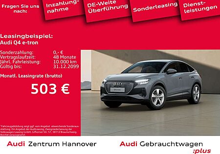 Audi Q4 e-tron Sportback 35 Kamera LED virtual Keyles