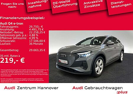Audi Q4 e-tron Sportback 35 Kamera LED virtual Keyles