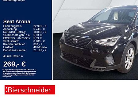 Seat Arona 1.0 TSI DSG FR LED CAM SHZ KEYLESS