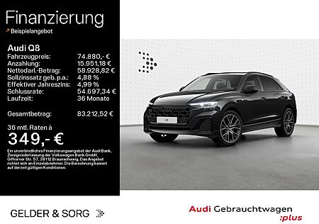 Audi Q8 50 TDI qu. S line Air*AHK*Pano*ACC*360°*HuD