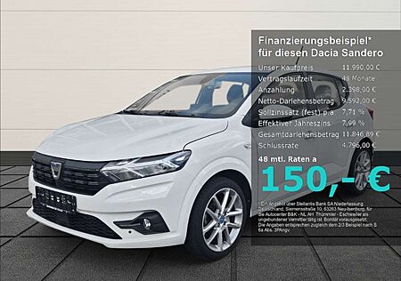 Dacia Sandero TCe 100 ECO-G Comfort LPG Navi Kamera Klimaaut. Al