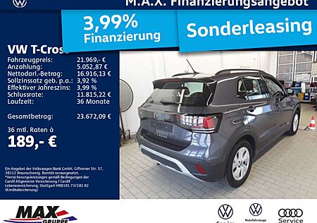 VW T-Cross Volkswagen 1.0 TSI LIFE LED+DCP+AHK+AAC*LANE ASSIST