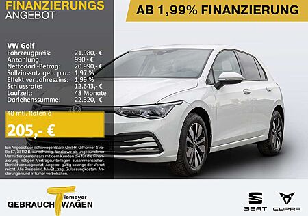 VW Golf Volkswagen 1.5 TSI MOVE LED+ NAVI ACC